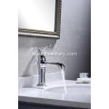 Chrome Single Hole Basin Faucet With Ceramic Ring